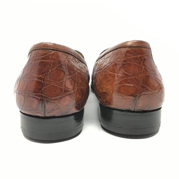 Bragano Cole Haan Loafers Shoes Size 8 Crocodile main image 9